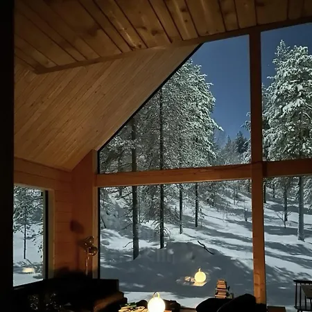 Villa Kimmelvilla Pyhae - Ski-in, Modern Design And Spectacular Scenery *