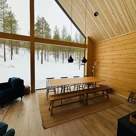 Kimmelvilla Pyhae - Ski-in, Modern Design And Spectacular Scenery Villa
