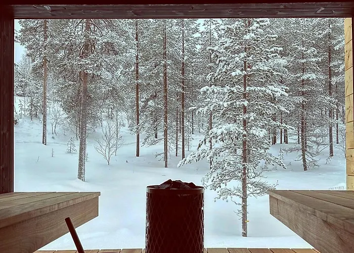 Kimmelvilla Pyhae - Ski-in, Modern Design And Spectacular Scenery 빌라 *