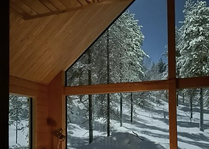 빌라 Kimmelvilla Pyhae - Ski-in, Modern Design And Spectacular Scenery *