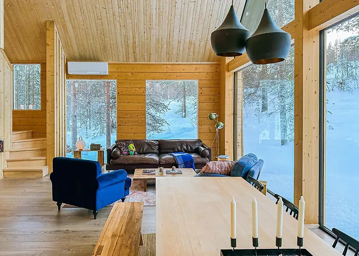 Kimmelvilla Pyhae - Ski-in, Modern Design And Spectacular Scenery 빌라