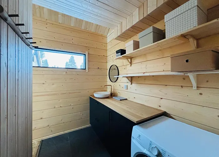 Kimmelvilla Pyhae - Ski-in, Modern Design And Spectacular Scenery 빌라 파이하튠튜리